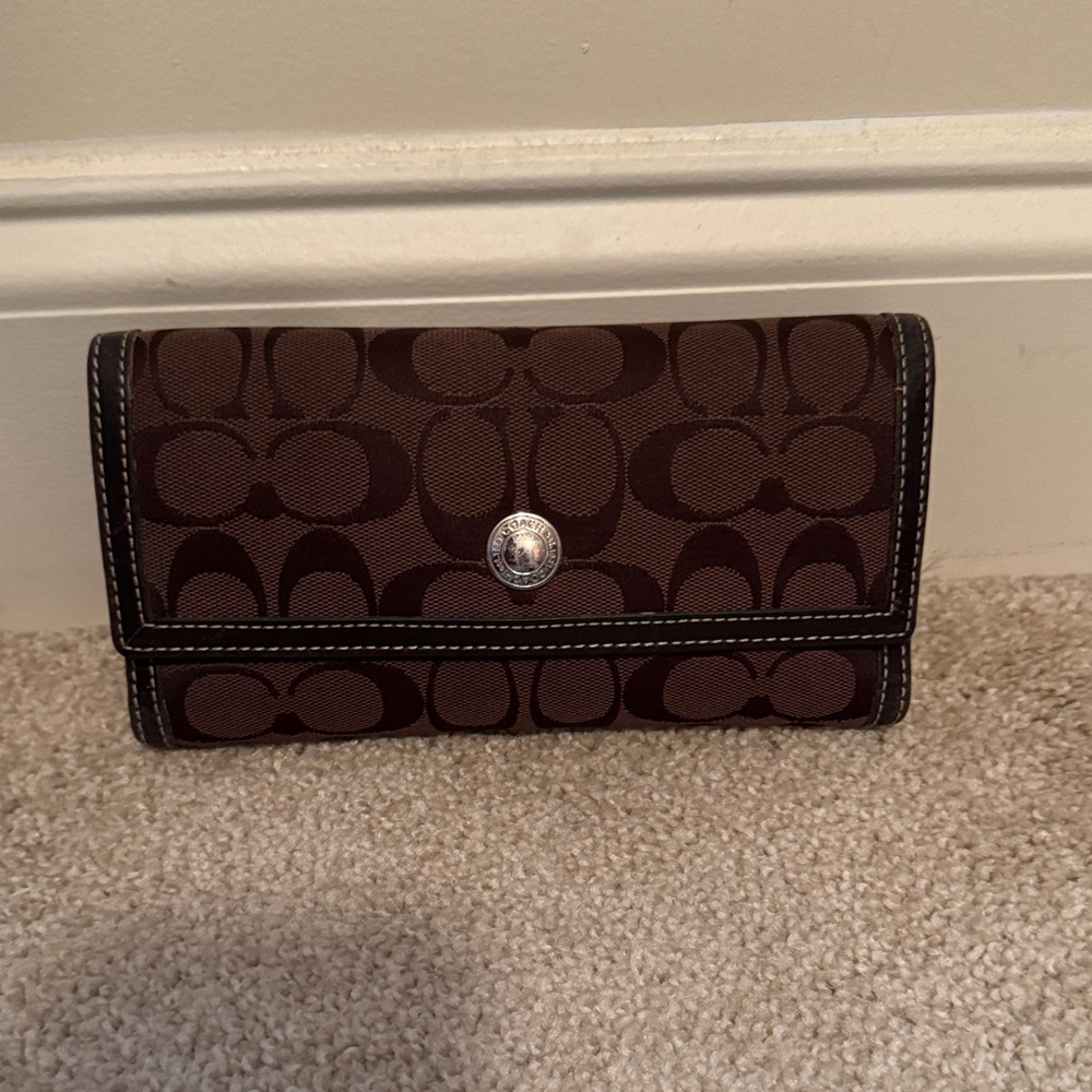 Coach Brown Wallet
